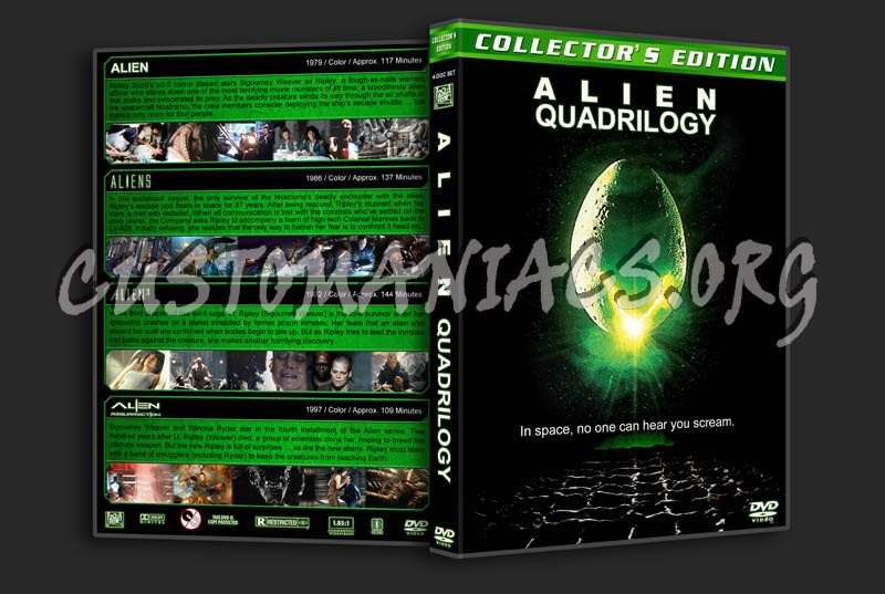 Alien Quadrilogy dvd cover