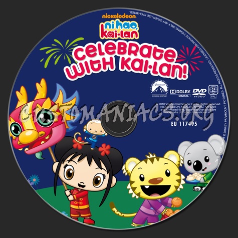 Ni Hao Kai-Lan Celebrate With Kai-Lan! dvd label