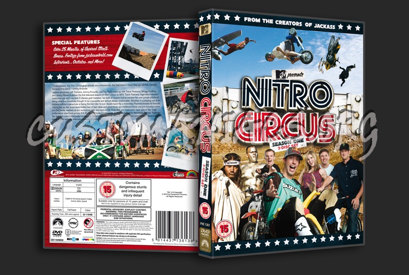 Nitro Circus Season 1 dvd cover