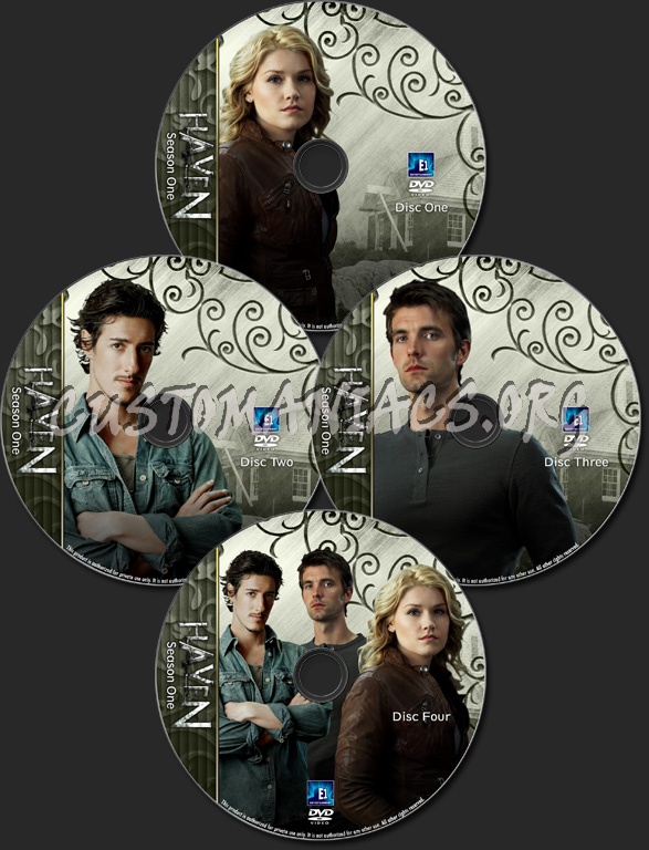 Haven (2010) - Season 1 - TV Collection dvd label