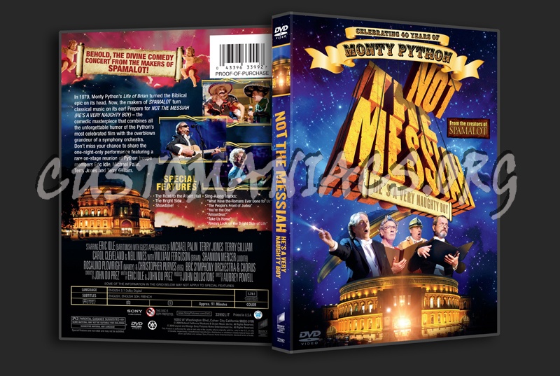 Not the Messiah dvd cover