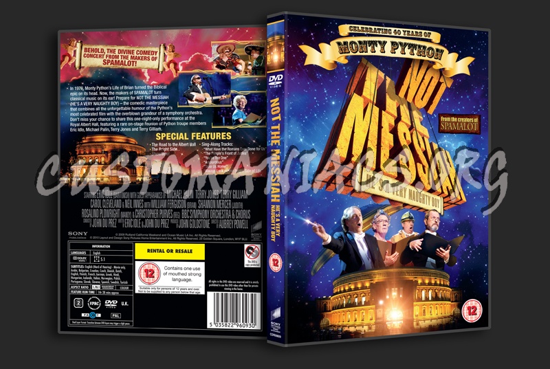 Not the Messiah dvd cover