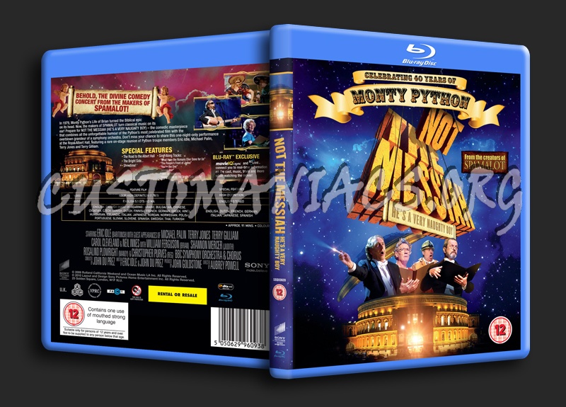 Not the Messiah blu-ray cover
