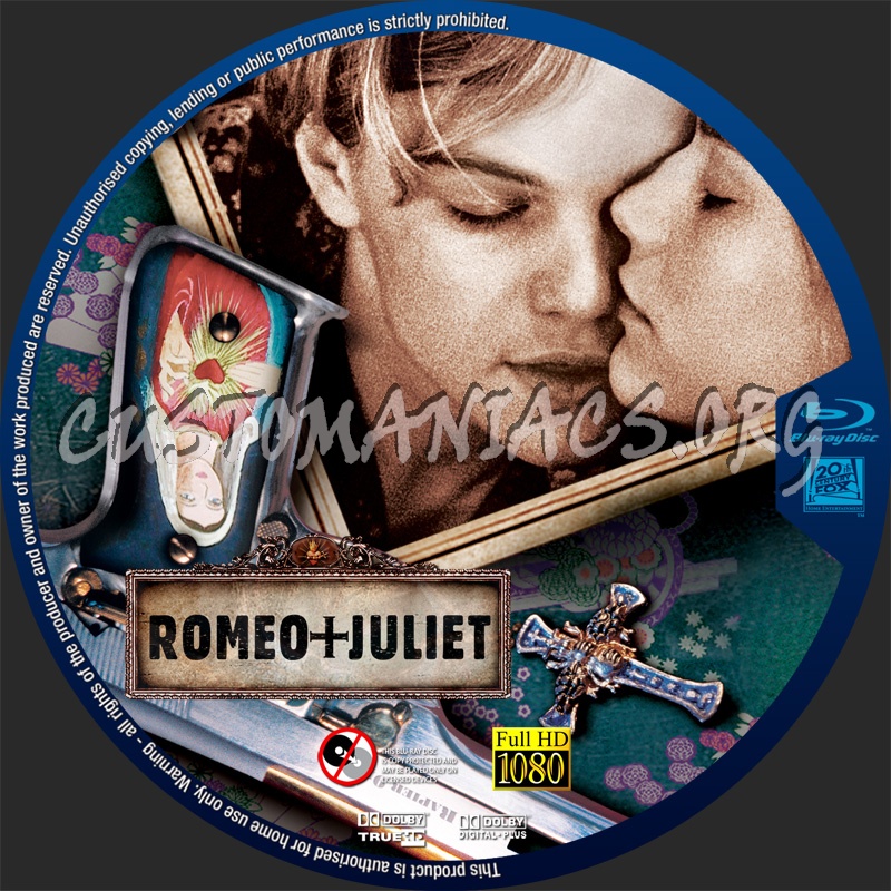 Romeo And Juliet blu-ray label