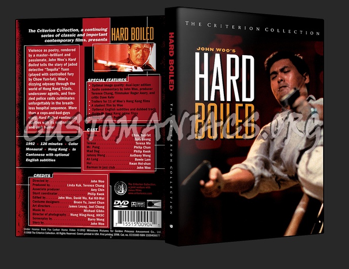 009 - Hard Boiled dvd cover