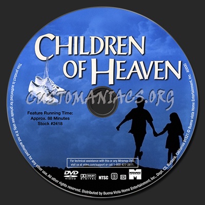 Children of Heaven dvd label