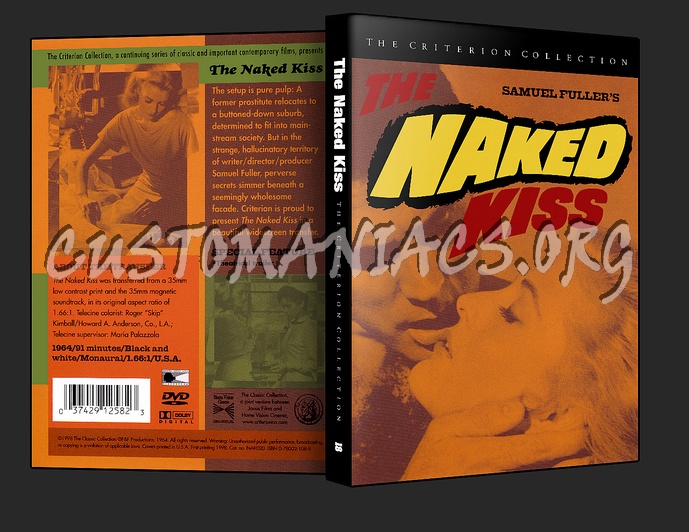 018 - The Naked Kiss dvd cover