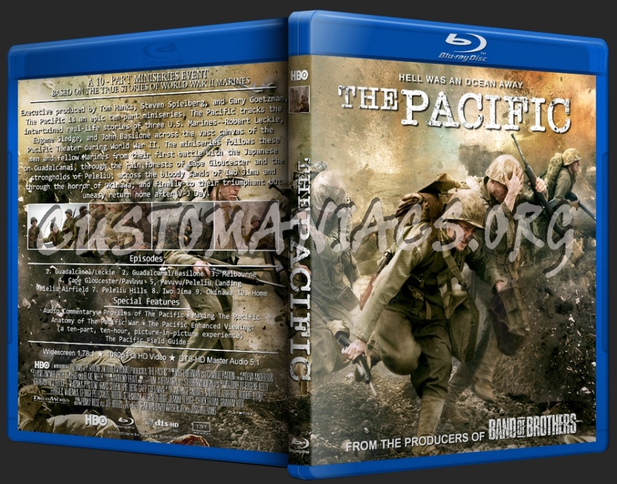 The Pacific blu-ray cover