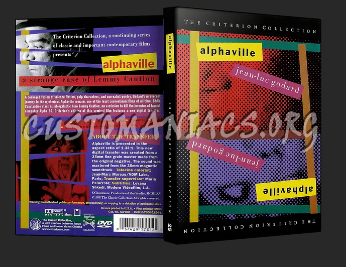 025 - Alphaville dvd cover