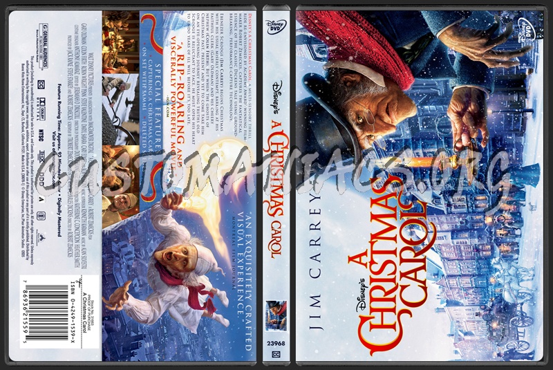 A Christmas Carol dvd cover