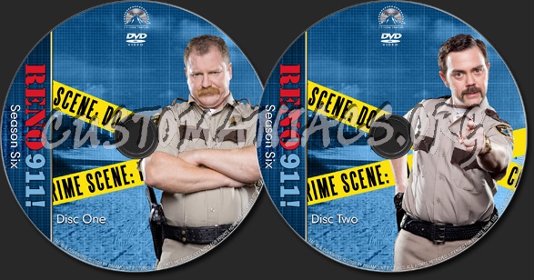 Reno 911! - Season 6 - TV Collection dvd label