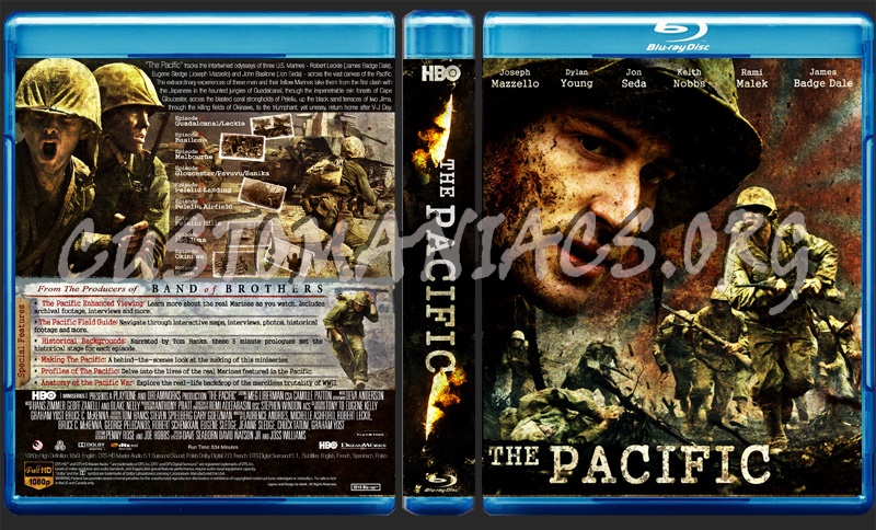 The Pacific blu-ray cover