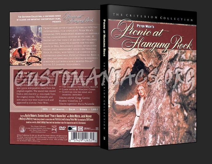 029 - Picnic at Hanging Rock dvd cover