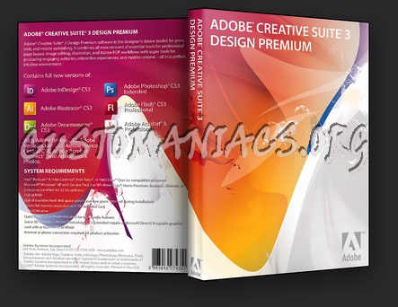 Adobe Creative Suite 3 - Design Premium dvd cover