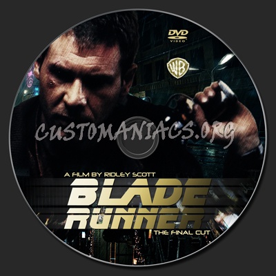 Blade Runner dvd label