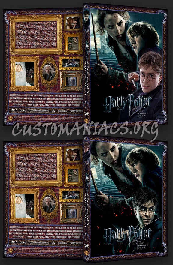 Harry Potter And The Deathly Hallows: Part 1 dvd cover