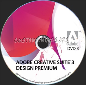 Adobe Creative Suite 3 - Design Premium dvd label