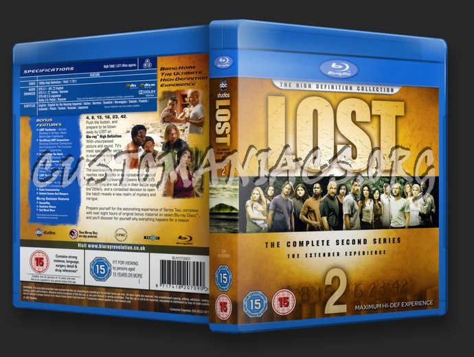 Lost Season 2 blu-ray cover