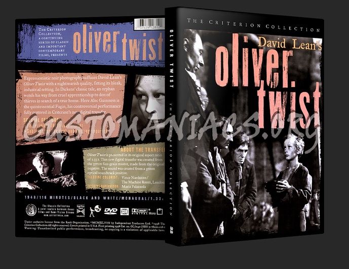 032 - Oliver Twist dvd cover