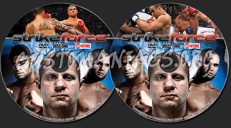 Strikeforce dvd label