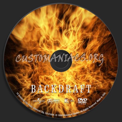 Backdraft dvd label