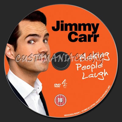 Jimmy Carr  Making People Laugh dvd label