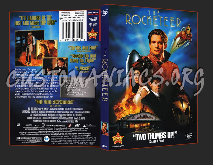 The Rocketeer dvd cover