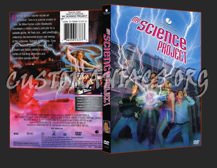 My Science Project dvd cover