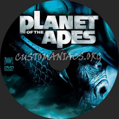 Planet of the Apes dvd label