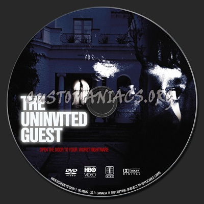The Uncertain Guest dvd label