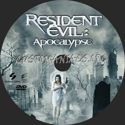 Resident Evil: Apocalypse dvd label