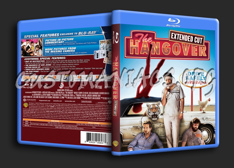 The Hangover blu-ray cover