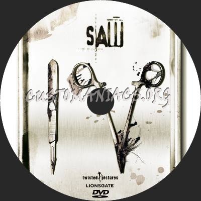 Saw IV dvd label