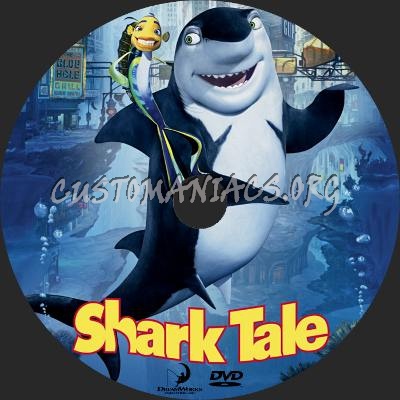 Shark Tale dvd label