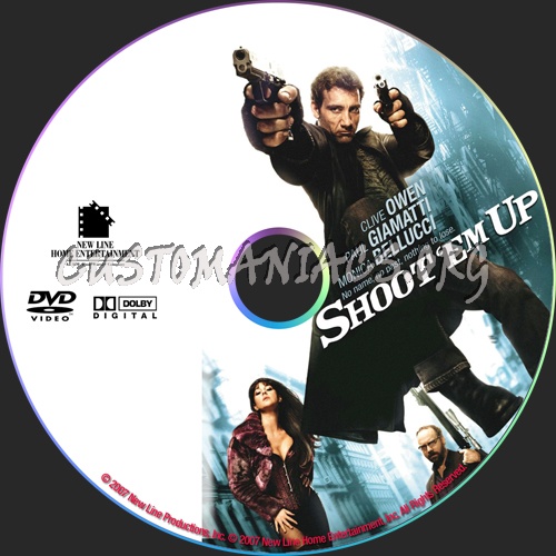 Shoot 'Em Up dvd label