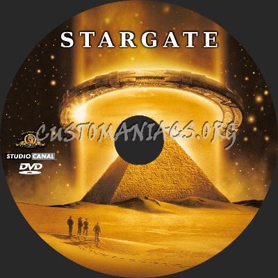 Stargate dvd label