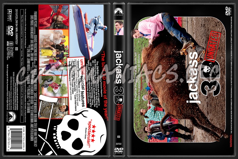 Jackass 3d dvd cover