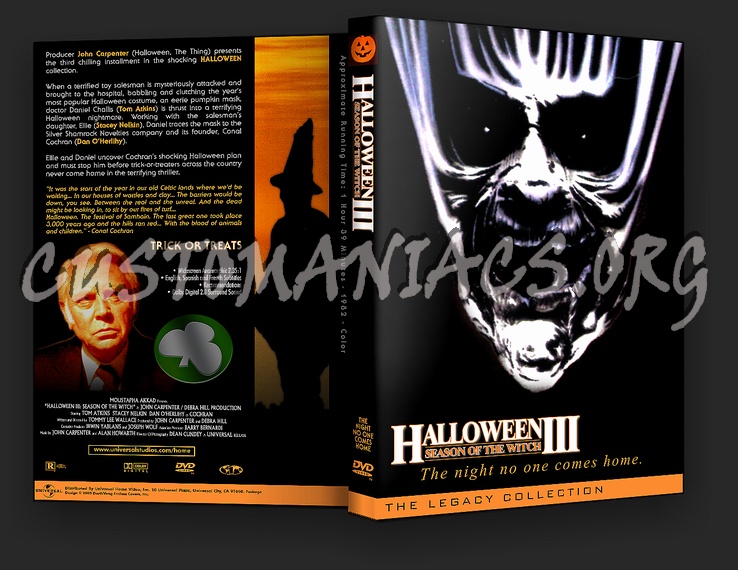 HalloweeN III - Season of the Witch dvd cover