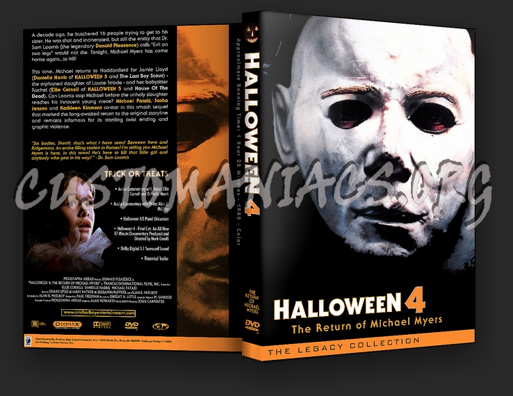 HalloweeN 4 - Standard Edition and Divimax S.E. dvd cover