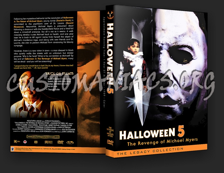 HalloweeN 5 - Standard Edition dvd cover