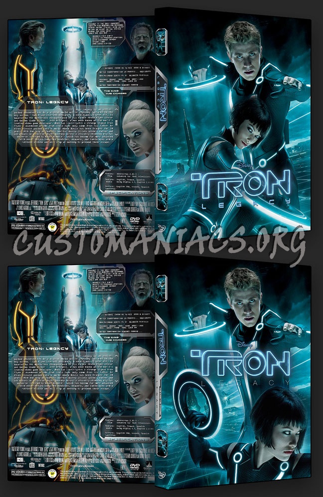 Tron Legacy dvd cover