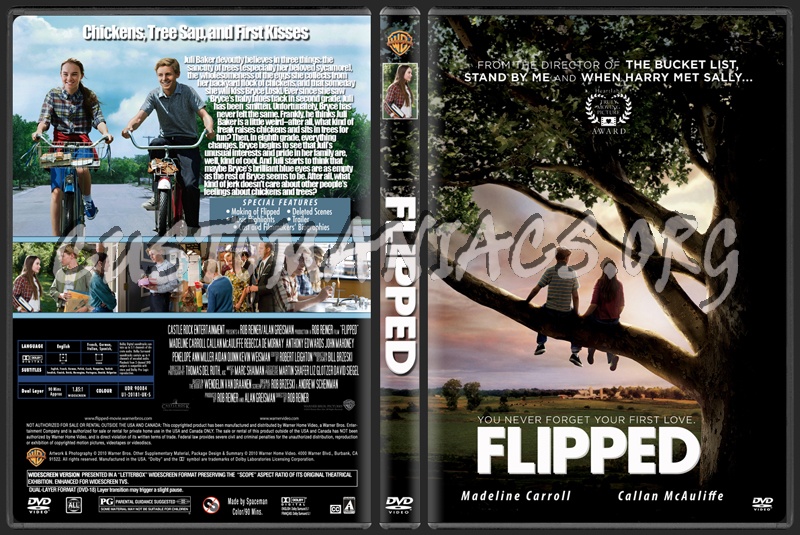 Flipped dvd cover