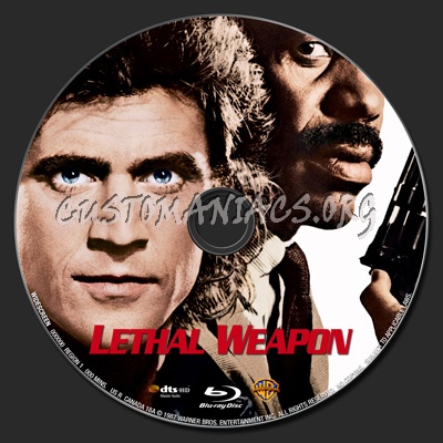 Lethal Weapon blu-ray label