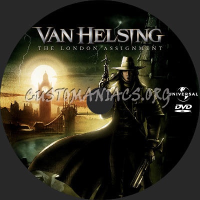 Van Helsing: The London Assignment dvd label