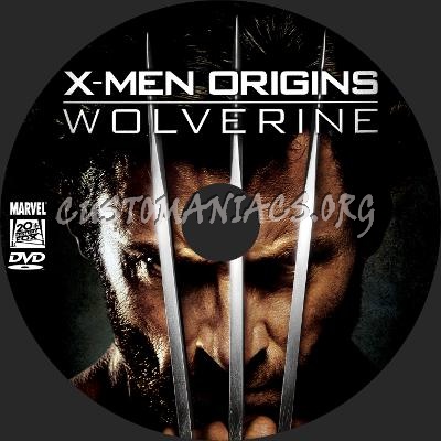 X-Men Origins: Wolverine dvd label