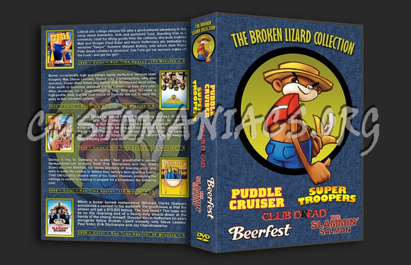 The Broken Lizard Collection dvd cover