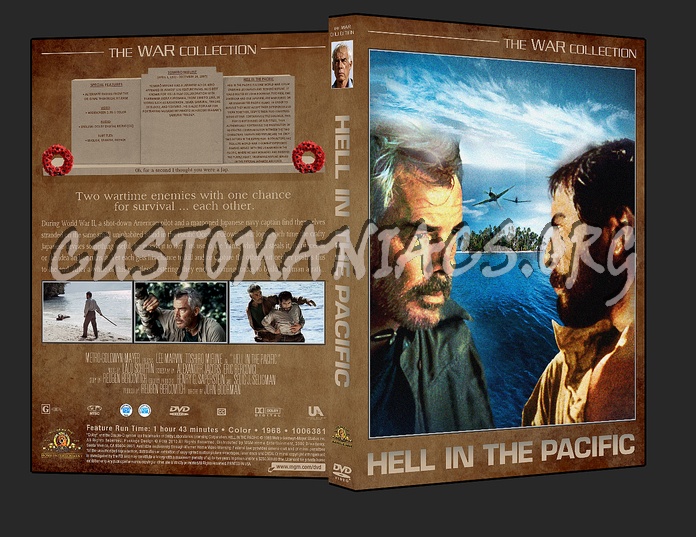 War Collection Hell in The Pacific dvd cover