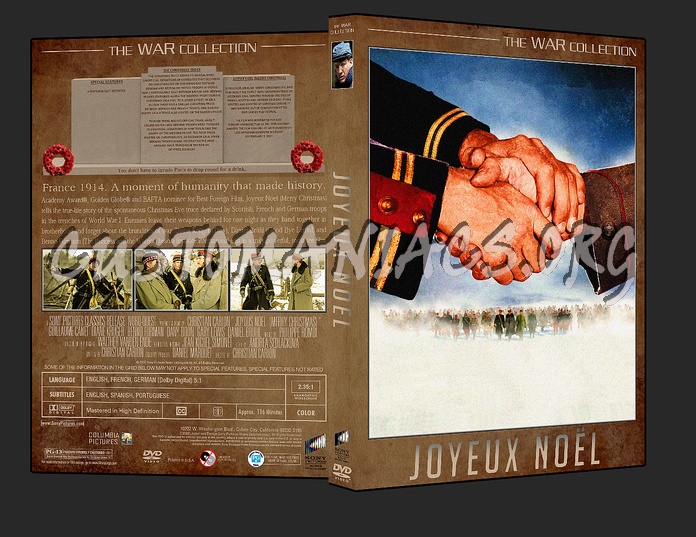 War Collection Joyeux Noel (Merry Christmas) dvd cover