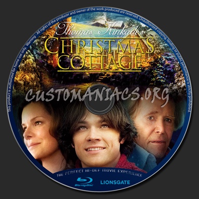 Thomas Kinkade's Christmas Cottage blu-ray label