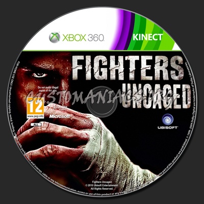 Fighters Uncaged dvd label